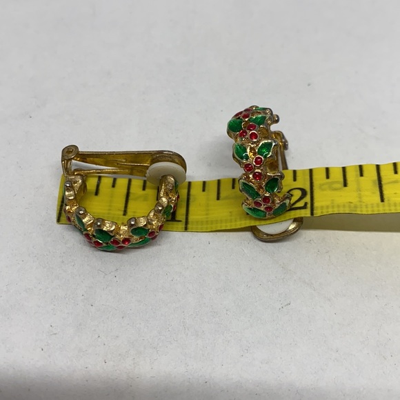 Group lot of vintage non-pierced earrings - Picture 7 of 15